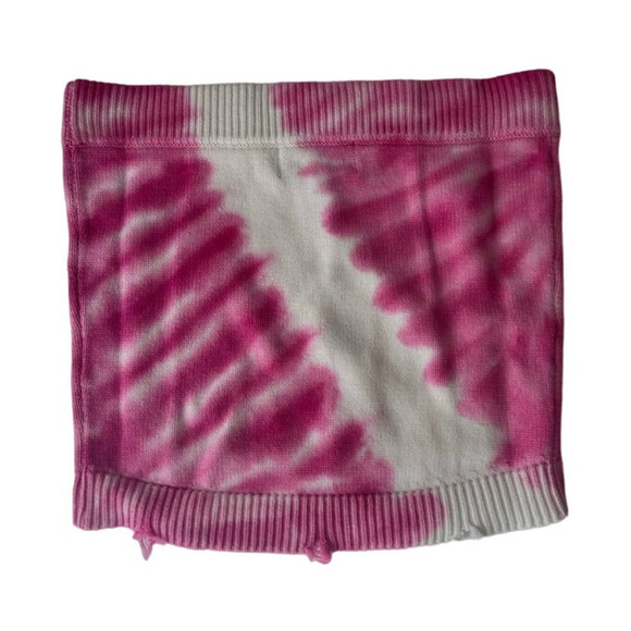 Ser.o.ya Robin Tie-Dye Mini Skirt in Pink Line - Picture 2 of 7